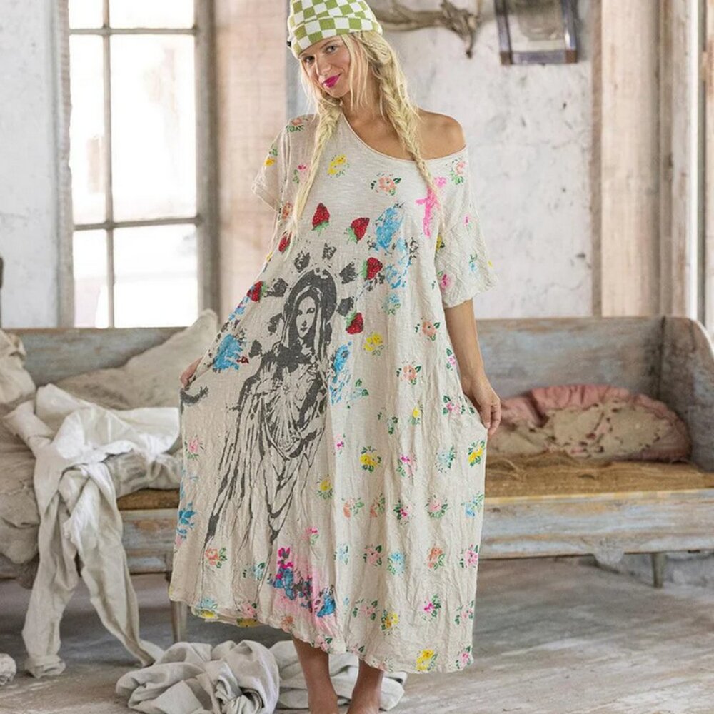 NWT Magnolia Pearl Paola T Dress 1202 Spring Joy